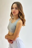 Сірий меланж